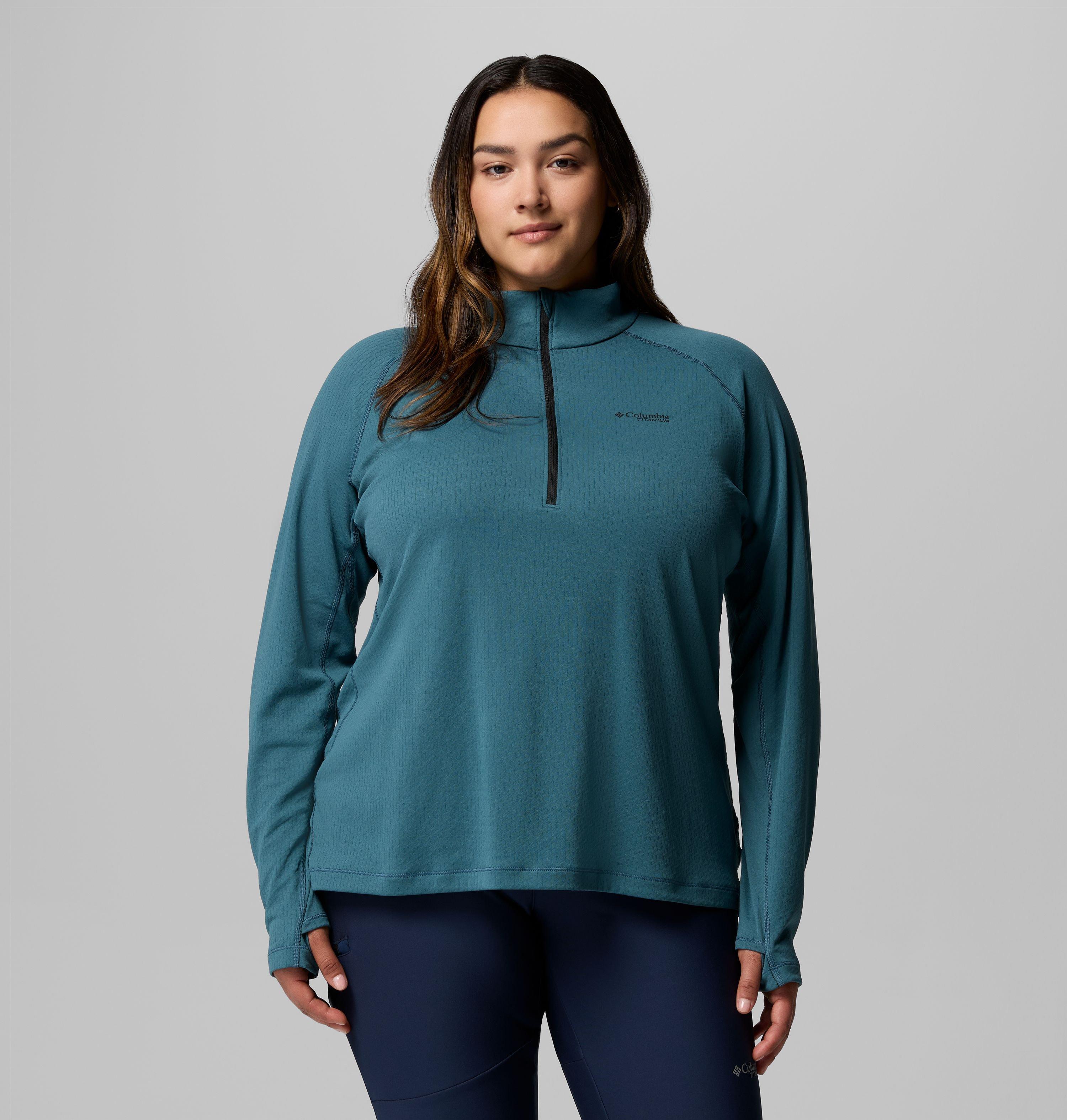 Women's DriVenture Half Zip Shirt - Plus Size