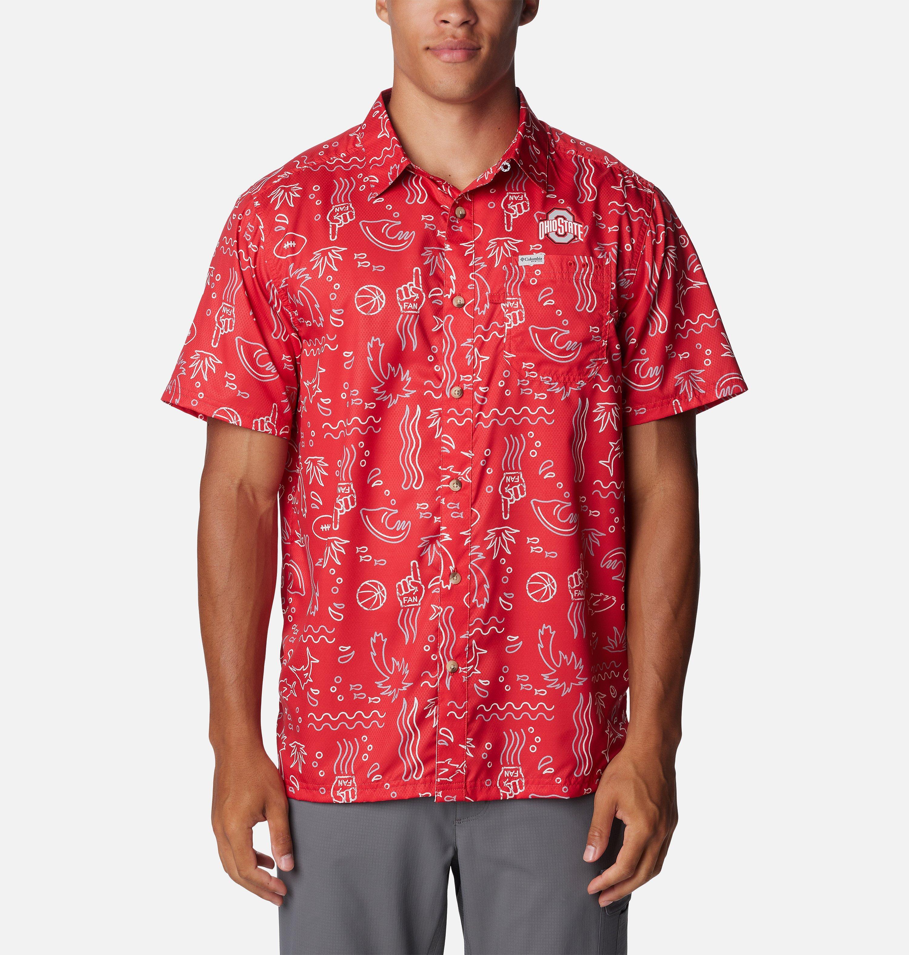 Men's Collegiate PFG Super Slack Tide Shirt - Ohio State